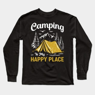 Camping Long Sleeve T-Shirt